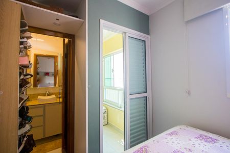 Quarto 1 - Suíte de apartamento para alugar com 2 quartos, 57m² em Vila Pires, Santo André