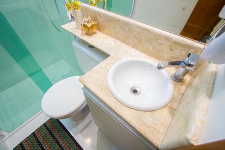 Apartamento para alugar com 57m², 2 quartos e 1 vagaBanheiro social