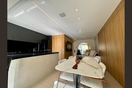 sala de apartamento à venda com 3 quartos, 95m² em Vila da Serra, Nova Lima