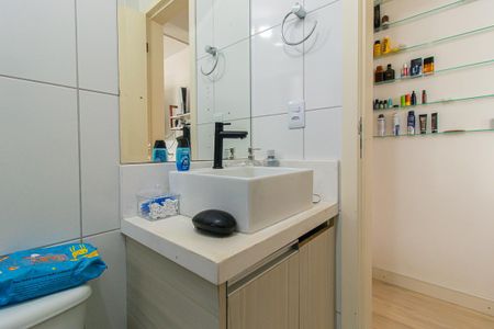Banheiro Social de apartamento para alugar com 1 quarto, 65m² em Portão, Curitiba