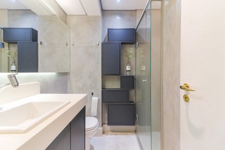 Apartamento para alugar com 64m², 2 quartos e sem vagaBanheiro