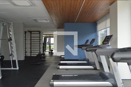 Apartamento para alugar com 36m², 1 quarto e sem vaga Apartamento para alugar com 36m², 1 quarto e sem vagaAcademia