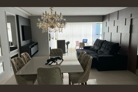 Sala de apartamento para alugar com 3 quartos, 108m² em Jardim Karaíba, Uberlândia