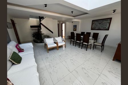 Sala de apartamento à venda com 4 quartos, 347m² em Recreio dos Bandeirantes, Rio de Janeiro