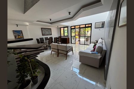 Sala de apartamento à venda com 4 quartos, 347m² em Recreio dos Bandeirantes, Rio de Janeiro