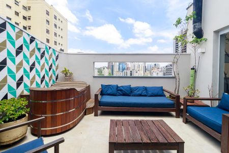 Apartamento para alugar com 106m², 2 quartos e 1 vagaCobertura