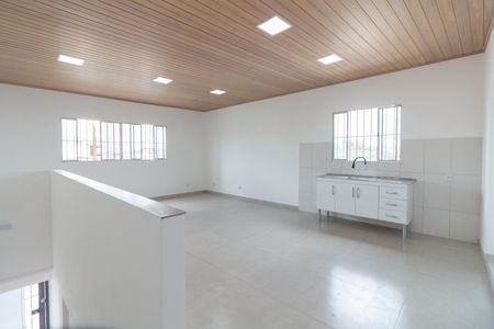 Sala - Cozinha de casa para alugar com 2 quartos, 70m² em Jardim Arpoador, São Paulo