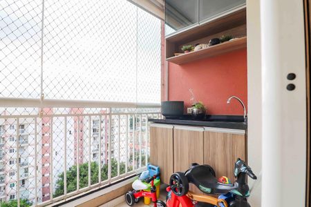 Apartamento à venda com 70m², 3 quartos e 1 vagaVaranda