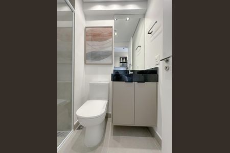 Studio à venda com 26m², 1 quarto e sem vagaBanheiro