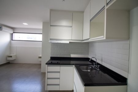 Cozinha de kitnet/studio para alugar com 1 quarto, 37m² em Campo Belo, São Paulo