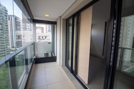 Studio para alugar com 37m², 1 quarto e 1 vagaVaranda