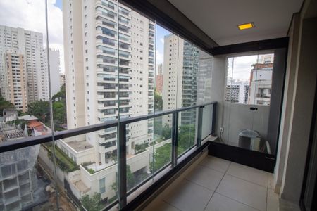 Studio para alugar com 37m², 1 quarto e 1 vagaVaranda