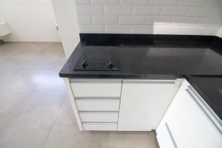 Cozinha de kitnet/studio para alugar com 1 quarto, 37m² em Campo Belo, São Paulo