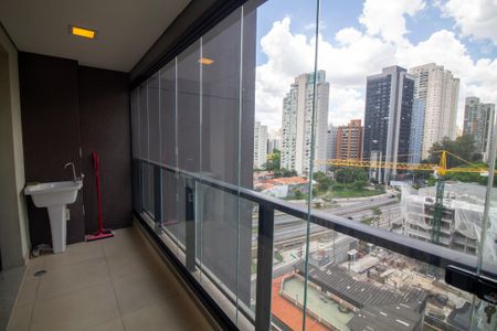 Studio para alugar com 37m², 1 quarto e 1 vagaVaranda