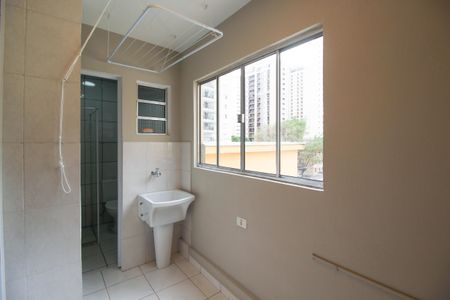 Área de Serviço de kitnet/studio para alugar com 1 quarto, 28m² em Moema, São Paulo