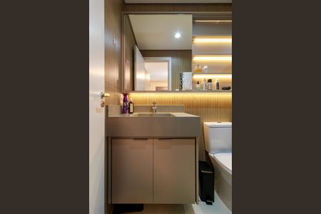 Apartamento à venda com 50m², 1 quarto e 1 vagaSuíte - Banheiro