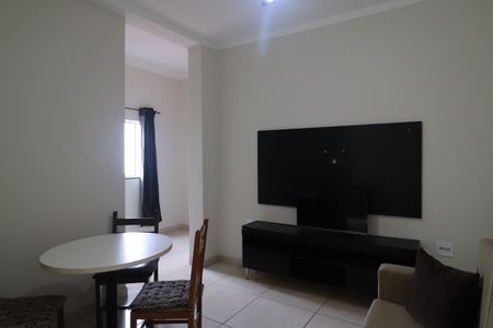 Sala de apartamento para alugar com 1 quarto, 40m² em Jardim Irajá, Ribeirão Preto