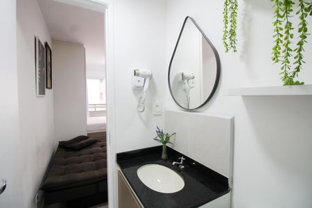 Studio para alugar com 27m², 1 quarto e sem vagaBanheiro