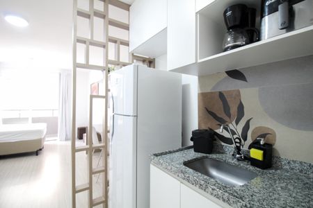 Studio para alugar com 27m², 1 quarto e sem vagaCozinha