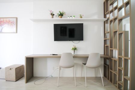 Studio para alugar com 27m², 1 quarto e sem vagaSala/Quarto