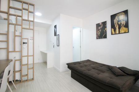 Studio para alugar com 27m², 1 quarto e sem vagaSala/Quarto