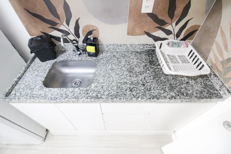 Studio para alugar com 27m², 1 quarto e sem vagaCozinha