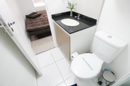 Studio para alugar com 27m², 1 quarto e sem vagaBanheiro