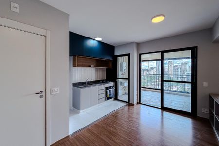 Sala de apartamento para alugar com 2 quartos, 69m² em Nova Klabin, São Paulo