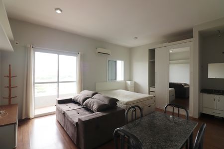Sala/Quarto de apartamento para alugar com 1 quarto, 42m² em Jardim do Mar, São Bernardo do Campo