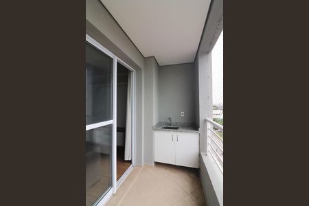 Varanda gourmet de apartamento para alugar com 1 quarto, 42m² em Jardim do Mar, São Bernardo do Campo