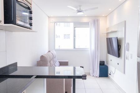 Apartamento para alugar com 28m², 1 quarto e sem vagaSala