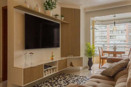 Sala de apartamento para alugar com 3 quartos, 96m² em Centro, São Bernardo do Campo