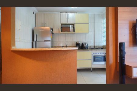 Apartamento à venda com 60m², 2 quartos e 1 vagaCozinha americana 