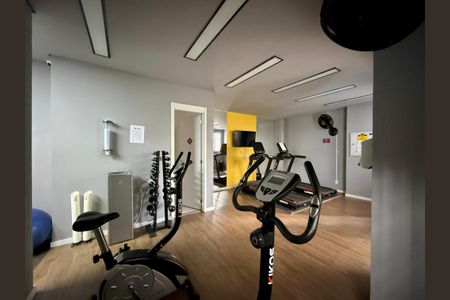 Apartamento para alugar com 34m², 2 quartos e sem vaga Apartamento para alugar com 34m², 2 quartos e sem vagaAcademia