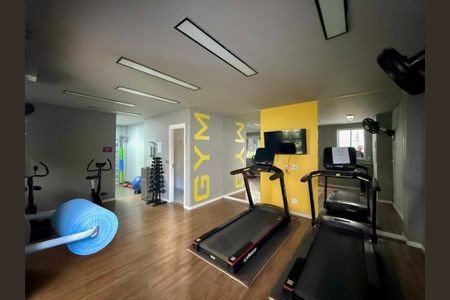 Apartamento para alugar com 34m², 2 quartos e sem vaga Apartamento para alugar com 34m², 2 quartos e sem vagaAcademia