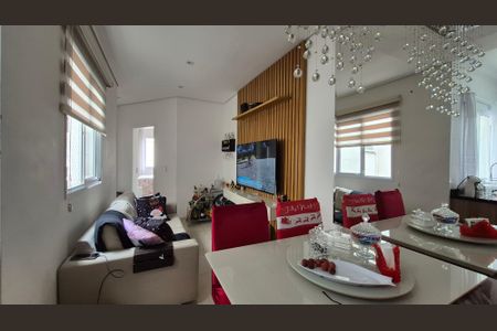 Sala de apartamento à venda com 2 quartos, 85m² em Parque Oratório, Santo André