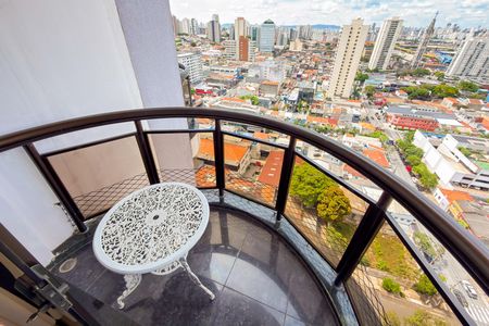 Varanda da Sala de apartamento à venda com 4 quartos, 229m² em Ipiranga, São Paulo