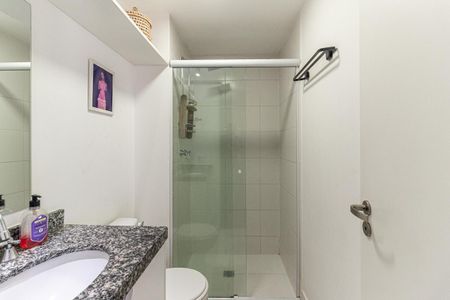 Studio para alugar com 26m², 1 quarto e sem vaga Studio para alugar com 26m², 1 quarto e sem vagaBanheiro