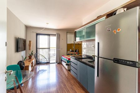 Studio para alugar com 26m², 1 quarto e sem vaga Studio para alugar com 26m², 1 quarto e sem vagaCozinha