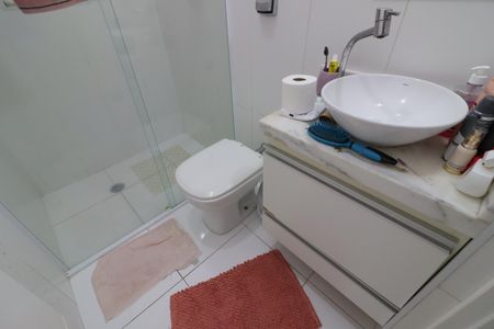 Casa para alugar com 135m², 2 quartos e 2 vagasBanheiro da Suíte 1