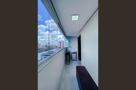 Varanda da Sala de apartamento à venda com 1 quarto, 33m² em Mooca, São Paulo