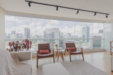 Varanda de apartamento para alugar com 1 quarto, 70m² em Pinheiros, São Paulo