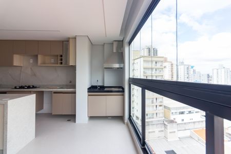 Varanda gourmet de apartamento à venda com 3 quartos, 82m² em Vila Osasco, Osasco