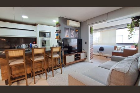 Sala de apartamento à venda com 3 quartos, 86m² em Santa Paula, São Caetano do Sul