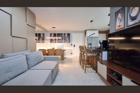 Sala de apartamento à venda com 3 quartos, 86m² em Santa Paula, São Caetano do Sul