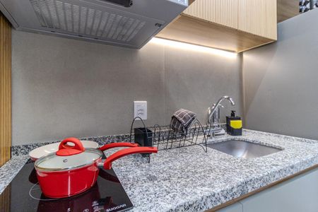 Studio à venda com 24m², 1 quarto e sem vaga Studio à venda com 24m², 1 quarto e sem vagaCozinha