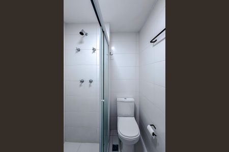 Studio para alugar com 25m², 1 quarto e sem vaga Studio para alugar com 25m², 1 quarto e sem vagaBanheiro