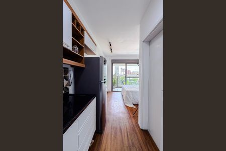 Studio para alugar com 25m², 1 quarto e sem vaga Studio para alugar com 25m², 1 quarto e sem vagaCozinha