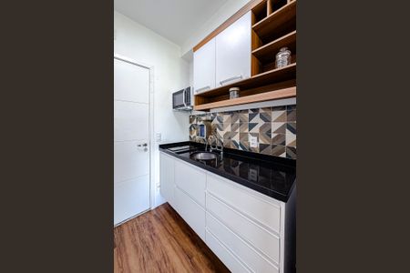 Studio para alugar com 25m², 1 quarto e sem vaga Studio para alugar com 25m², 1 quarto e sem vagaCozinha