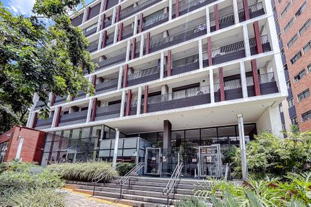 Studio para alugar com 25m², 1 quarto e sem vaga Studio para alugar com 25m², 1 quarto e sem vagaFachada - Plaquinha